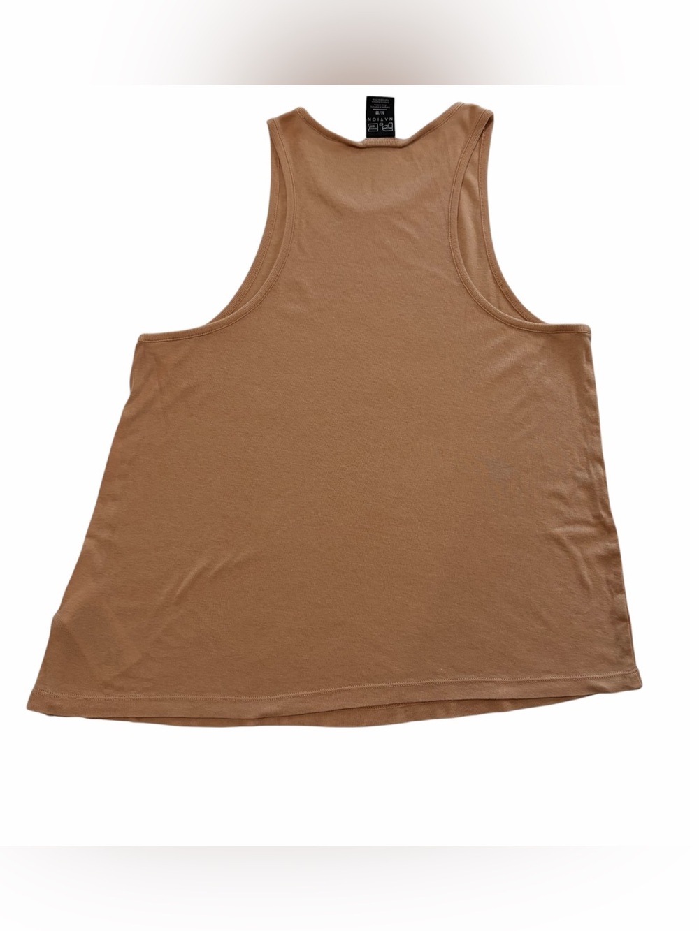 P.E Nation Neutral Tan Sleeveless Active Tank Top Size M - Picture 6 of 11